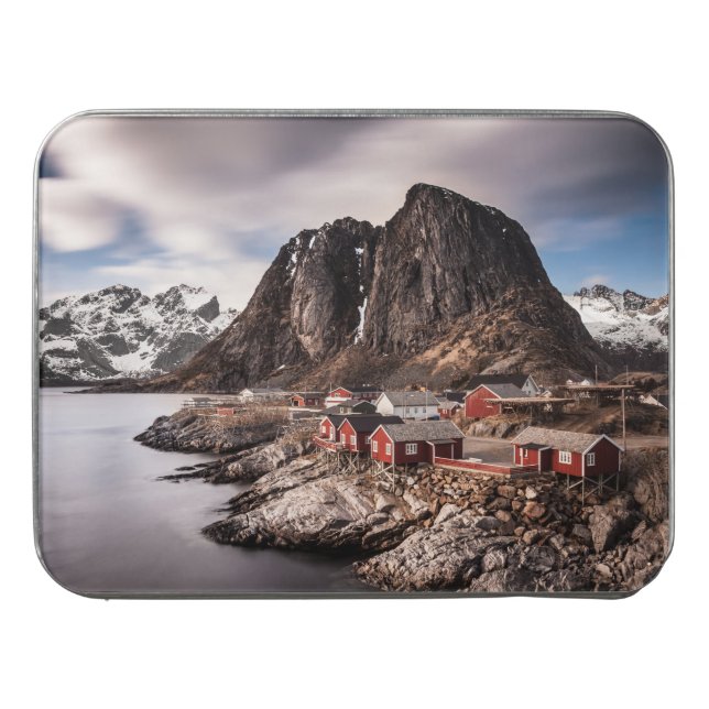 Lofoten fishing village jigsaw puzzle (Case Horizontal)