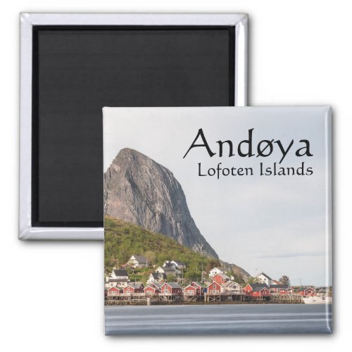 Lofoten Fishing Village _ Norway Magnet