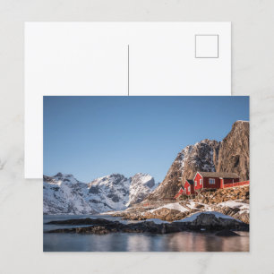 Lofoten Fishing Village Postcard