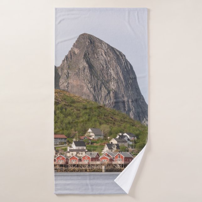Lofoten Islands Bath Towel (Bath Towel)