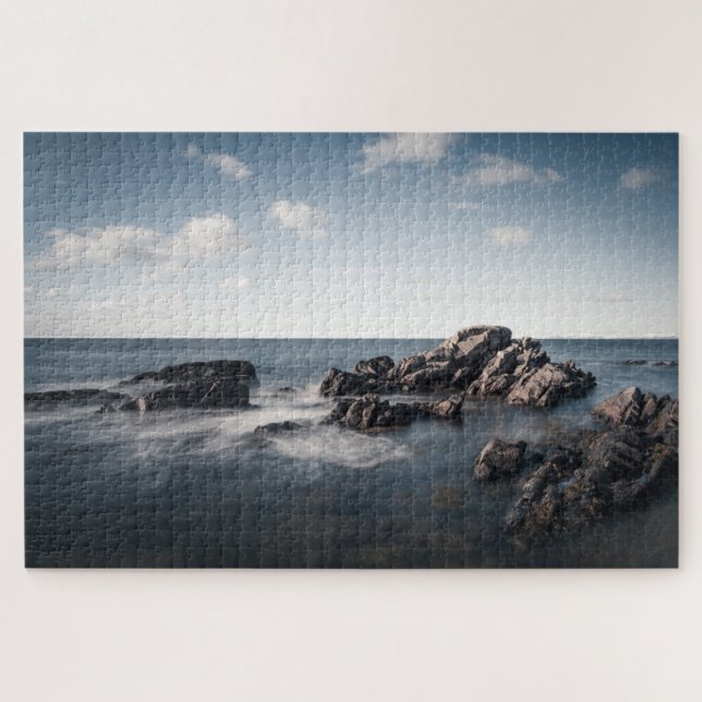 Lofoten Islands Coast Landscape Photo Jigsaw Puzzle (Horizontal)