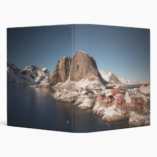 Lofoten Islands Norway 3 Ring Binder