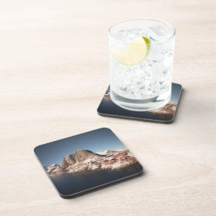 Lofoten Islands Norway Beverage Coaster
