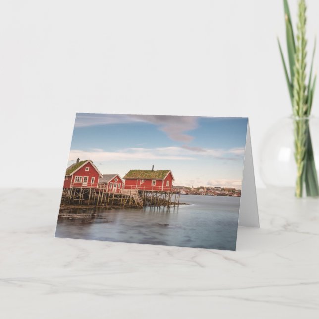 Lofoten Islands Norway Card (Front)