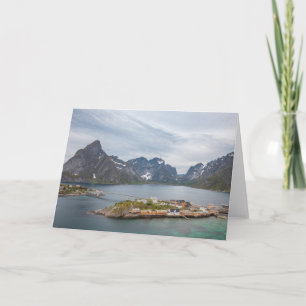 Lofoten Islands Norway Card