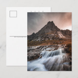 Lofoten Islands Norway Landscape Holiday Postcard