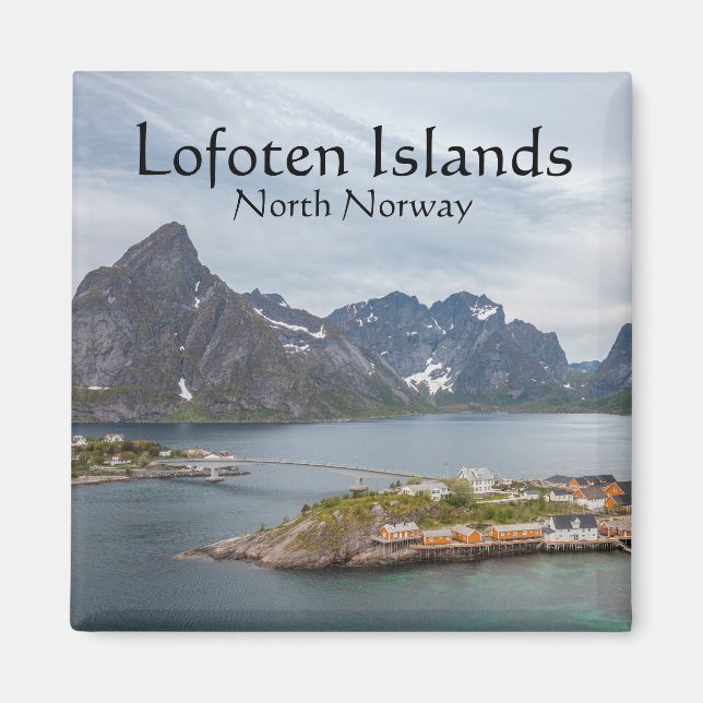 Lofoten Islands Norway Magnet (Front)