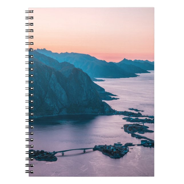 Lofoten Islands Norway Notebook (Front)