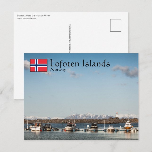 Lofoten Islands Norway Postcard (Front/Back)