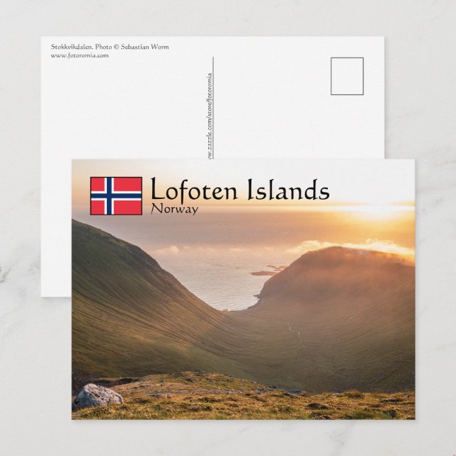 Lofoten Islands Norway Postcard (Front/Back)