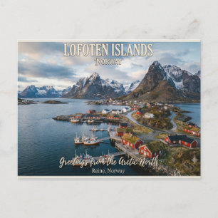 Lofoten Islands Norway  Postcard