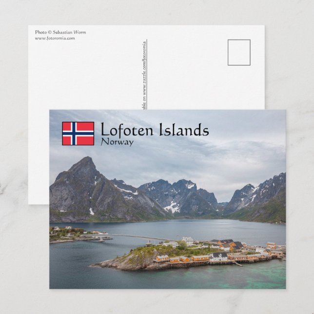 Lofoten Islands Norway Postcard (Front/Back)