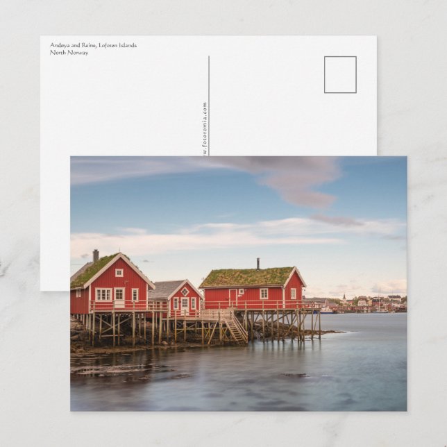Lofoten Islands Norway Postcard (Front/Back)