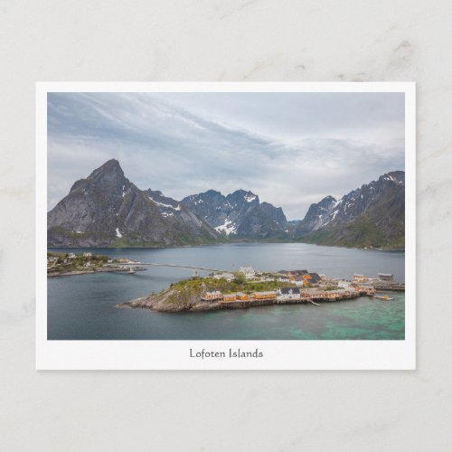 Lofoten Islands Norway Postcard