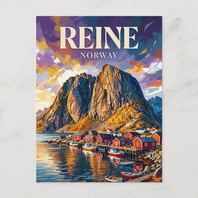 Lofoten Islands Norway Postcard (Front)