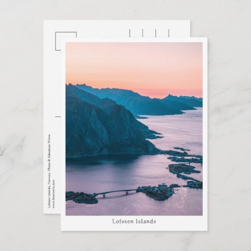 Lofoten Islands Norway Postcard