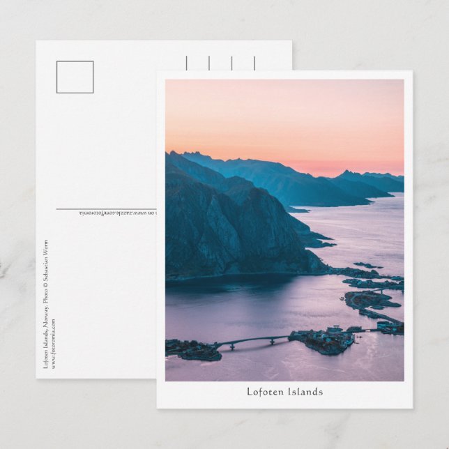 Lofoten Islands Norway Postcard (Front/Back)