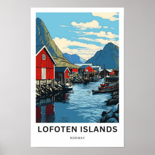 Lofoten Islands Norway Travel Print