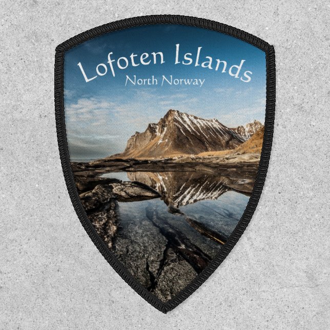 Lofoten Islands Souvenir Patch (Front)