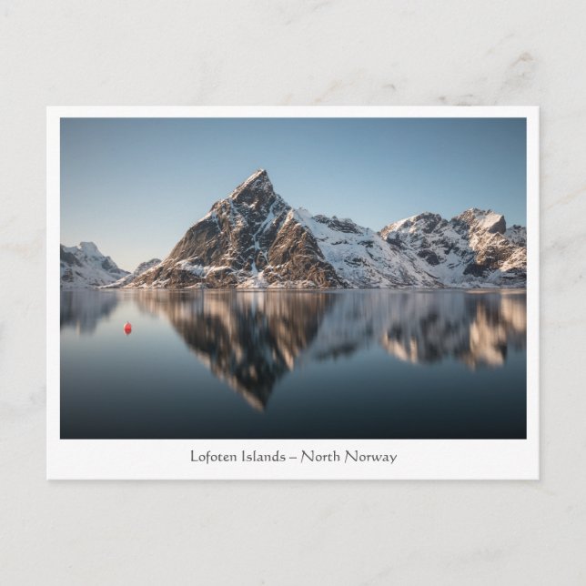 Lofoten Mountain Norway Postcard (Front)