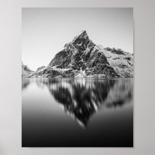Lofoten Mountain Poster