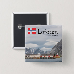 Lofoten Norway Button