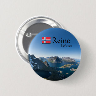 Lofoten Norway Button