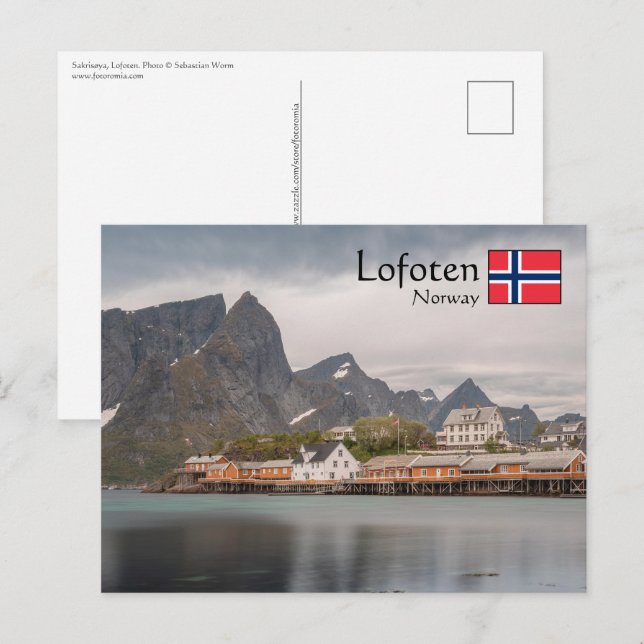 Lofoten Norway Postcard (Front/Back)