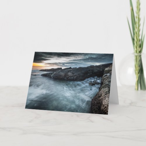 Lofoten Norway Seascape Card