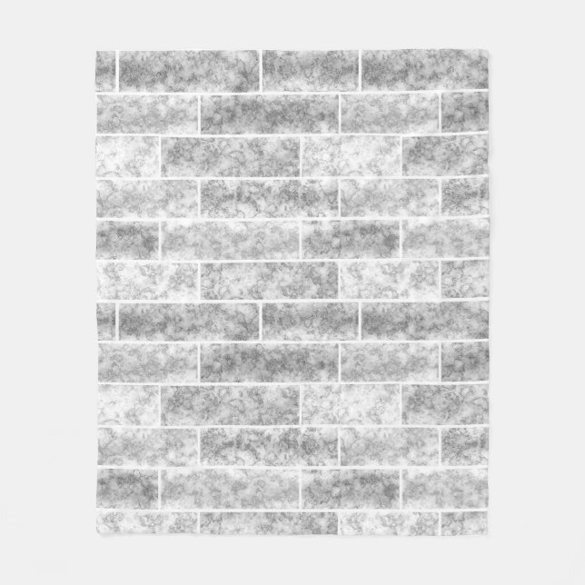 loft, light gray fleece blanket (Front)