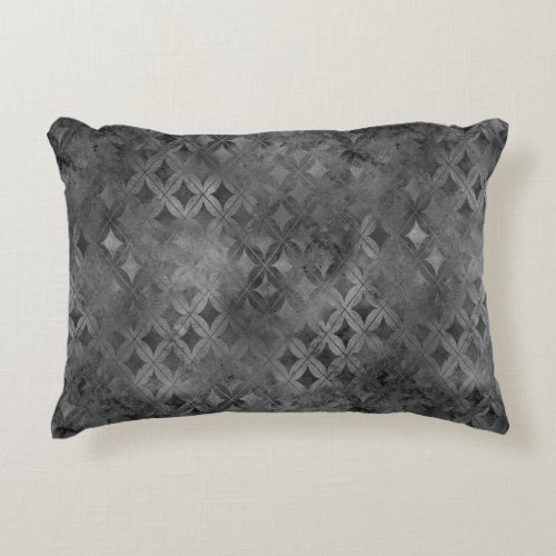 Loft or Industrial style graphic gray Accent Pillow