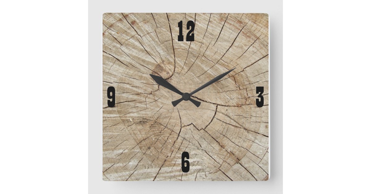 Log Cabin, Country Wall Clock | Zazzle