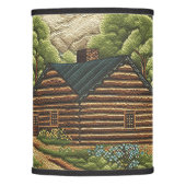Log Cabin Lamp Shade (Front)
