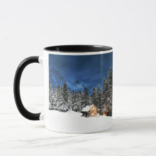 Log Cabin Mountain View Mug