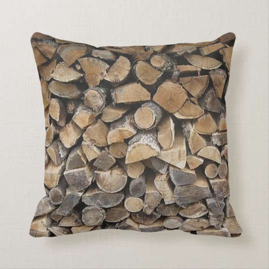 Log cabin pillow