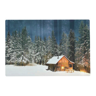 Log Cabin Placemat