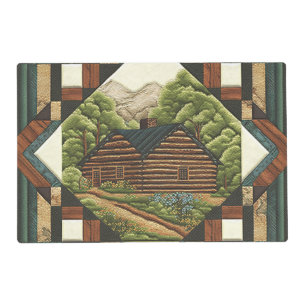 Log Cabin Placemat