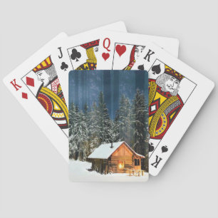 Log Cabin Poker Cards