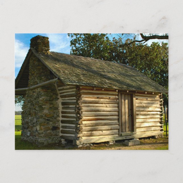 Log Cabin Postcard (Front)