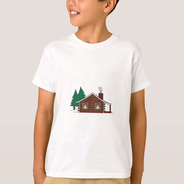 Log Cabin T-Shirt (Front)