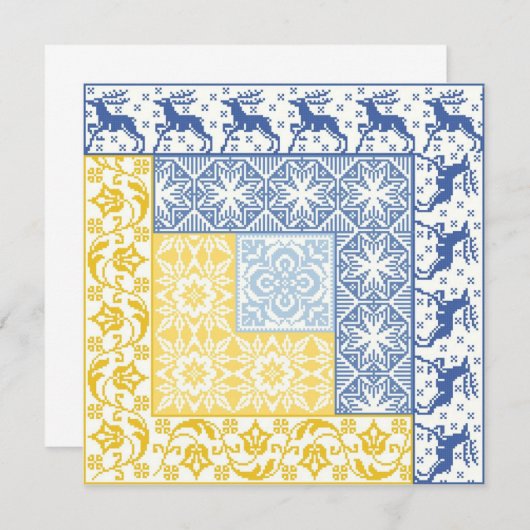 Log Cabin~Winter (Front/Back)