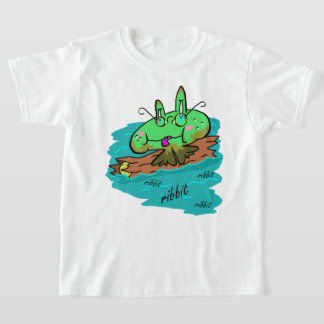 Log Frog Ribbit 1 k T-Shirt
