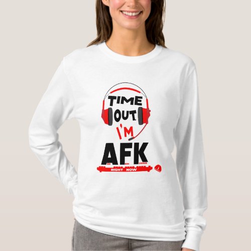 Log sleeve t_shirt AFK