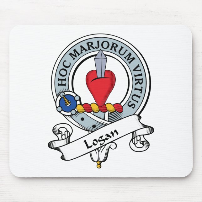 Logan Clan Badge Mouse Pad (Front)