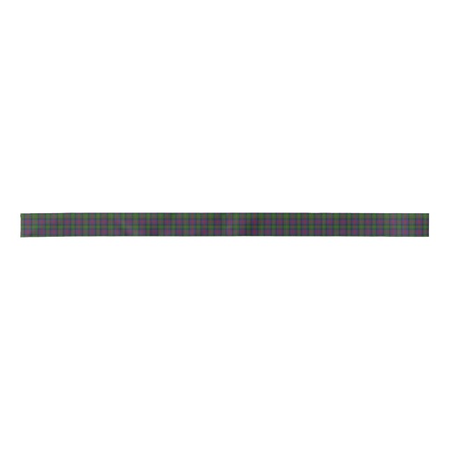 Logan Clan Tartan Plaid Ribbon (Front)