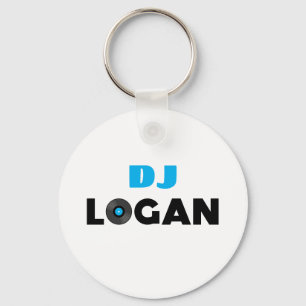 Logan DJ Keychain