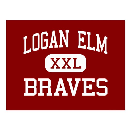 Casquette Vintage Otto Braves Logan Elm High School - Rouge, Ajustable
