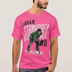 Logan Stankoven Dallas Player Name TShirt 1