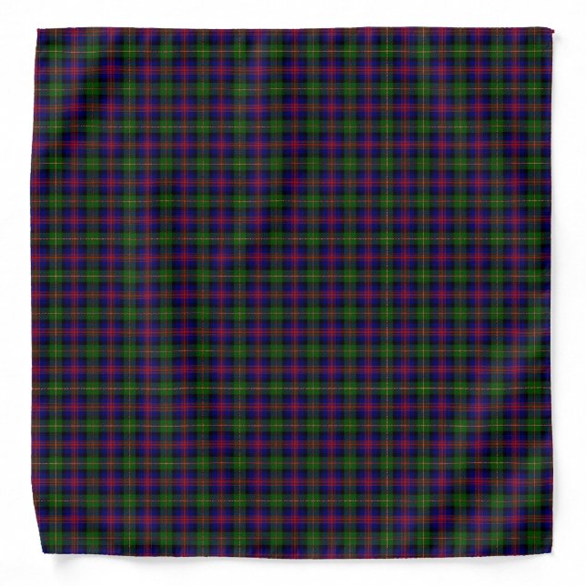 Logan Tartan Plaid Bandana (Front)