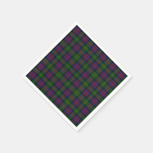Logan Tartan Plaid Paper Napkins